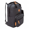 Рюкзак - сумка Grizzly RXL-326-1 Черный - рыжий