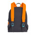 Рюкзак молодежный Grizzly RD-750-3 Черный - оранжевый