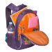 Рюкзак школьный с ежиком Grizzly RG-762-1 Фиолетовый