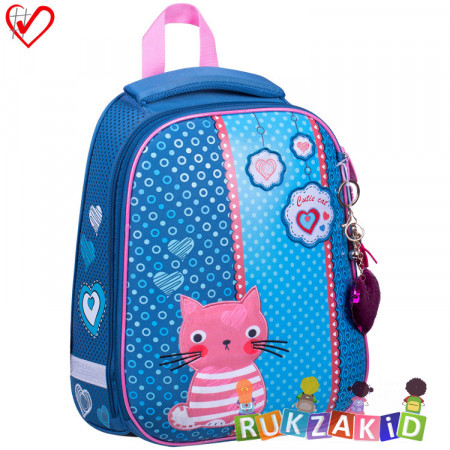 Ранец рюкзак школьный Berlingo Expert Kitty and dots