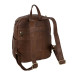 Кожаный рюкзак сумка для города Polar 0500917-2 Коричневый