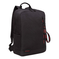 Бизнес рюкзак городской RQL-313-1 Черный - красный