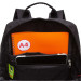 Бизнес рюкзак городской RQL-313-1 Черный - красный