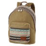 Молодежный рюкзак Asgard орнамент коричнево-бежевый Р-5538