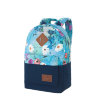 Молодежный рюкзак Asgard Р-5333 Дизайн Синий - Цветы Пастель голубой