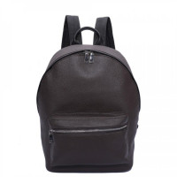 Мужской рюкзак из экокожи OrsOro BS-0067 Темно - коричневый