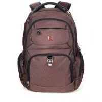Рюкзак для подростка Swisswin SW-9208 коричневый