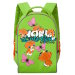 Рюкзак дошкольный для девочки Grizzly Котята / Little Girl RS-665-1 салатовый