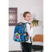 Ранец школьный с мешком для обуви Nukki NK23B-1002 Синий Монстрик