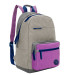 Рюкзак универсальный Grizzly RXL-121-2 Светло-серый - синий