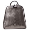 Кожаный рюкзак сумка из натуральной кожи Colorado Серебро