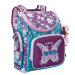 Ранец трансформер для школьника Grizzly RA-771-2 Little Girls Бабочка Бирюзовый - фиолетовый