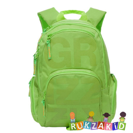 Молодежный рюкзак Grizzly RU-706-1 Салатовый
