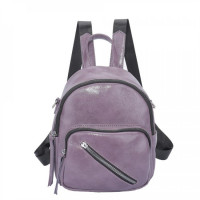 Рюкзак мини женский из экокожи Ors Oro DS-0014 Фиолетовый