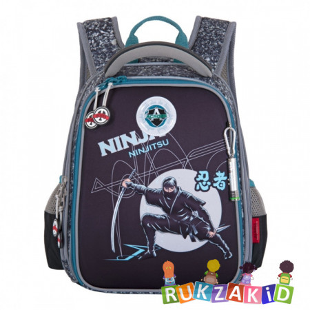 Рюкзак школьный с мешком Across ACR21-392-3 Ниндзя