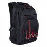 Рюкзак молодежный Grizzly RU-236-1 Черный - красный