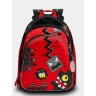 Ранец школьный с мешком для обуви Nukki NK23B-4003 Красный Игра Выживание