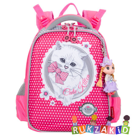 Рюкзак школьный Across ACR19-292-07 Cute Kitten + мешок