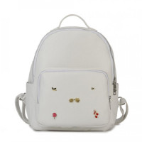 Женский рюкзак из экокожи Ors Oro DS-988 Белый