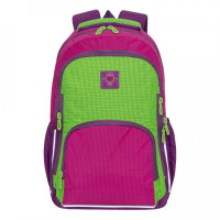 Рюкзак для ноутбука Grizzly RD-143-3 Фиолетовый - салатовый