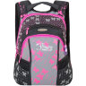 Рюкзак для подростка Across G15-1 Flowers черно-розовый