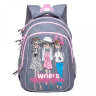Школьный рюкзак Grizzly RG-865-1 Серый
