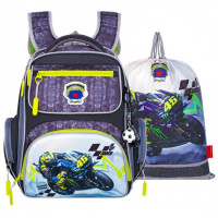 Рюкзак для школы Across ACS1-3 Мотоциклист