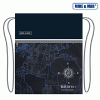 Мешок для обуви MikeMar M-17 Навигация Темно-синий