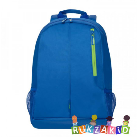 Рюкзак молодежный Grizzly RQ-921-4 Синий - салатовый