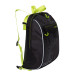 Рюкзак школьный с мешком для обуви Grizzly RB-056-11 Черный - салатовый