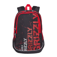 Молодежный рюкзак Grizzly RU-721-1 Черный - красный