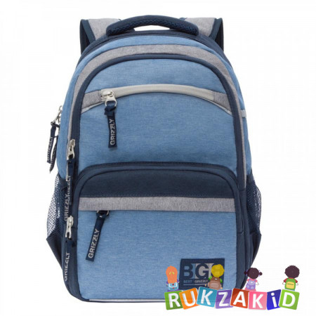 Рюкзак школьный Grizzly RB-054-7 Синий