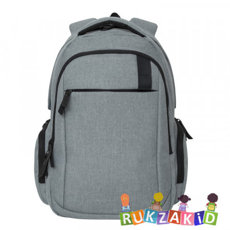 Бизнес рюкзак городской Grizzly RQ-110-1 Серый
