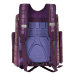Ранец для первоклассника с ортопедической спинкой Grizzly RA-668-9 Фиолетовый