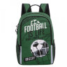 Рюкзак школьный для мальчиков Grizzly RB-863-2 Футбол Зеленый