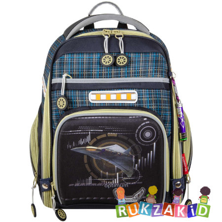 Ранец-рюкзак школьный Across ACR18-180-1 Беспилотник + мешок