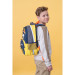 Рюкзак школьный Grizzly RB-254-2 Синий - желтый