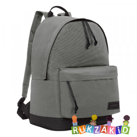 Рюкзак молодежный Grizzly RQL-317-2 Серый