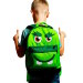 Детский рюкзак дошкольный JetKids Монстрик зеленый