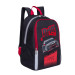 Рюкзак школьный для мальчиков Grizzly RB-863-1 Черный - красный