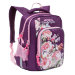 Рюкзак школьный для девочек Grizzly RG-866-2 Фиолетовый