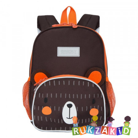 Рюкзак детский Grizzly RS-070-1 Медведь