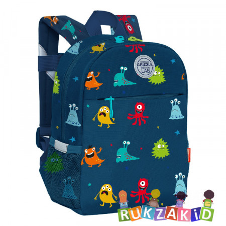 Рюкзак для ребенка Grizzly RK-277-4 Монстры