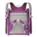 Ранец для первоклассника Grizzly RA-668-10 Котенок Фиолетовый - серый