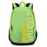 Молодежный рюкзак Grizzly RU-721-1 Черный - салатовый