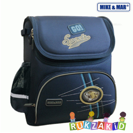 Школьный ранец раскладушка Mike Mar 1441-MM-110 Спорт Синий