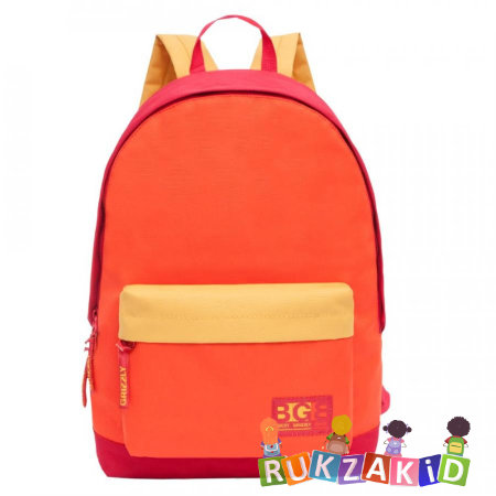 Рюкзак молодежный городской Grizzly RL-850-1 Оранжевый