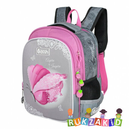 Рюкзак школьный CASSH CS23-557-8 Розовая бабочка