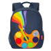 Рюкзак детский для сада Grizzly RS-374-2 Синий