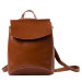 Женский кожаный рюкзак Hawaii Светло-коричневый